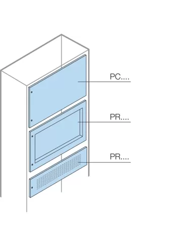 Panneau aveugle h 50 mm